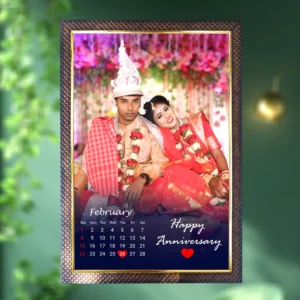 Single Photo Frame for Anniversary, photosree