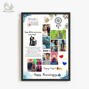 Anniversary Collage Photo Frame
